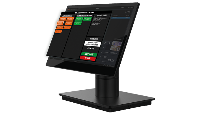 CollectionPoint order status controller on TouchPoint